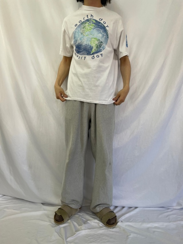 90s EARTH DAY EVERY DAY 地球 アートTシャツ USA製