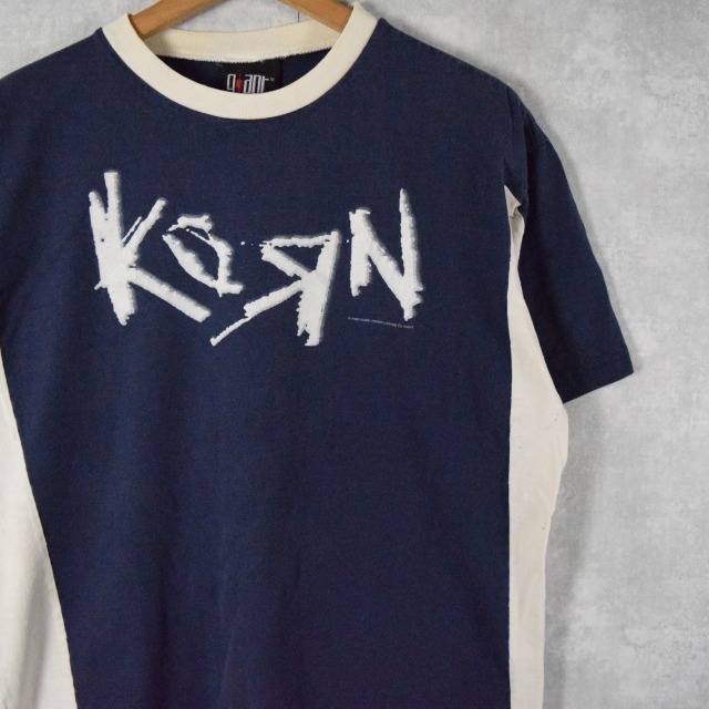 90's Korn メタルバンドTシャツ XL