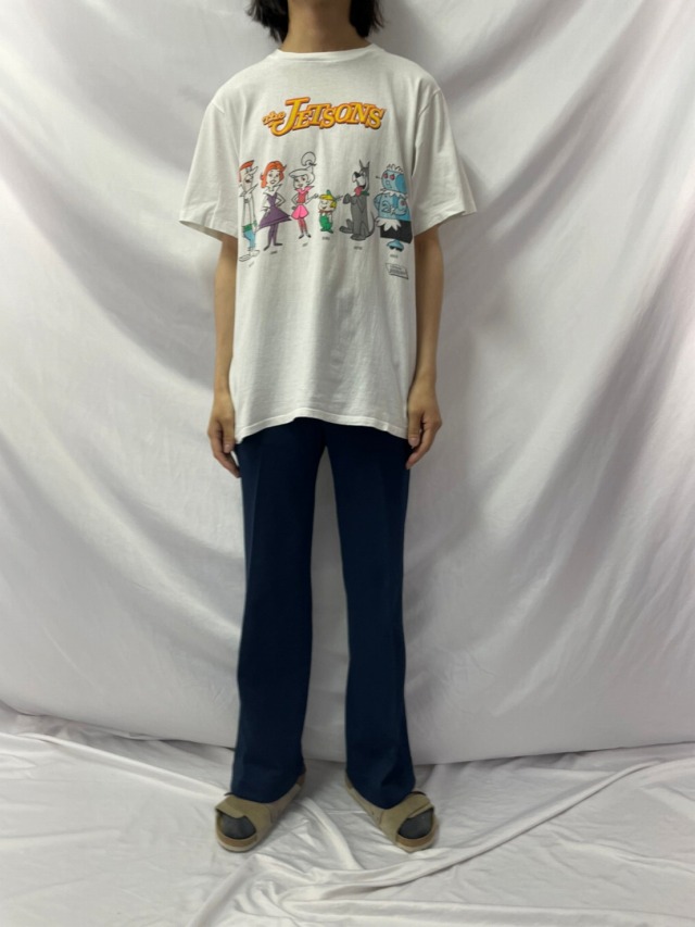 90's The JETSONS USA製 キャラクタープリントTシャツ L