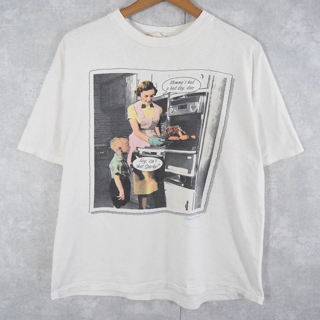即決】90s ニュースペーパー柄Tシャツ news paper フォトTee