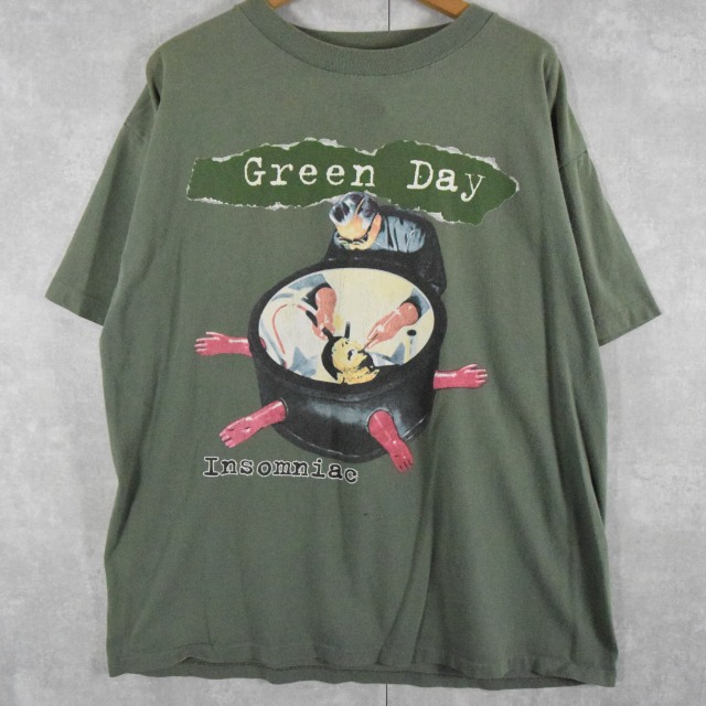 チンパンジー グリーンデイ green day 1995年製ヴィンテージTシャツ-