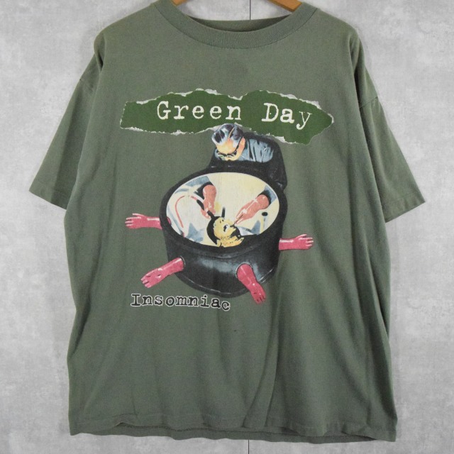 レディオヘッドチンパンジー グリーンデイ green day 1995年製ヴィンテージTシャツ