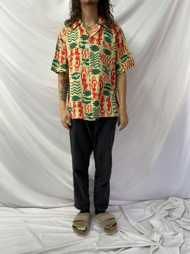 60s 60年代 ハワイアン 開襟 オープンカラーシャツ │ヴィテージ古着屋 