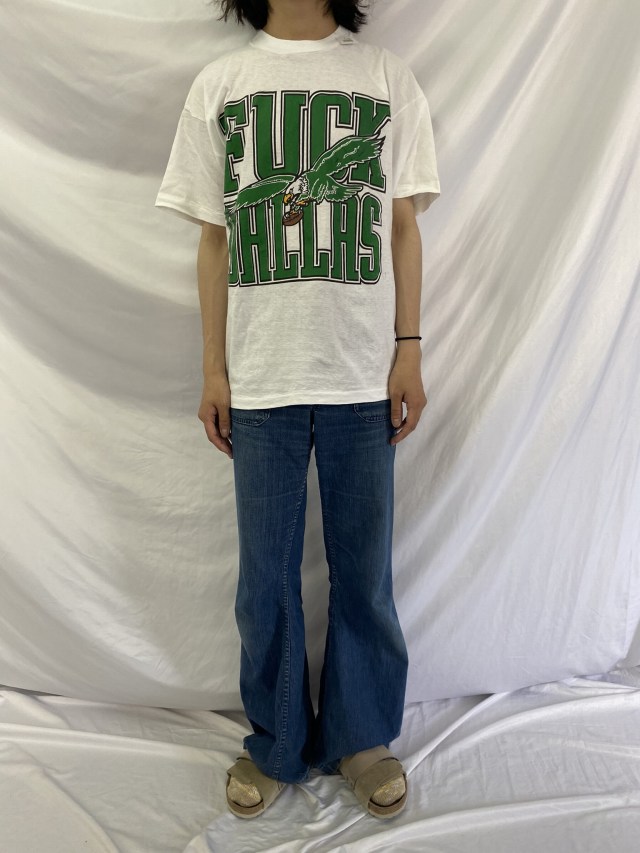 【SALE】90's FUCK DALLAS プリントTシャツ L
