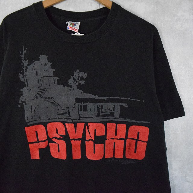 ヴィンテージ PSYCHO サイコ 映画 ホラー ヒッチコック Tシャツ