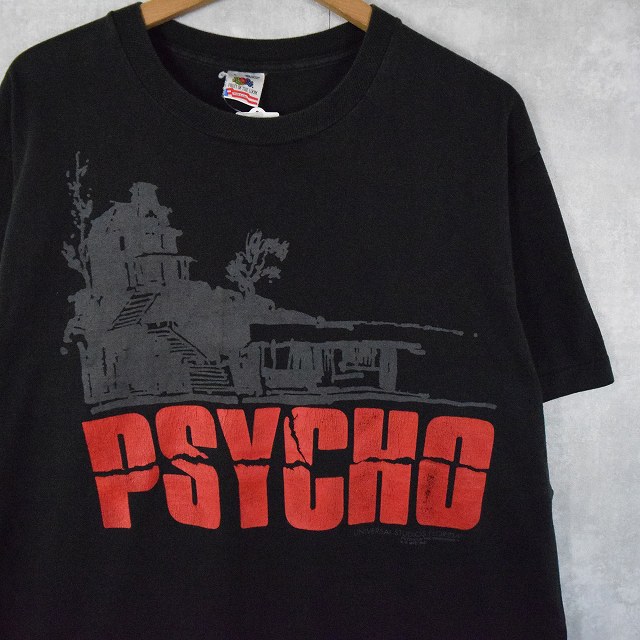 貴重！90's ヴィンテージ 映画　 Tシャツ　PSYCHO ホラー　MOVIE