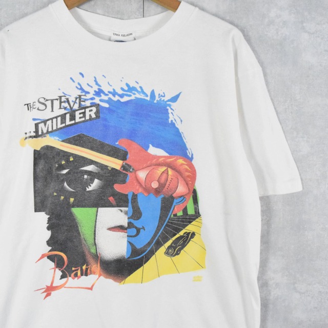 90's USA製 THE STEVE MILLER ブルース・ロック・バンドTシャツ L
