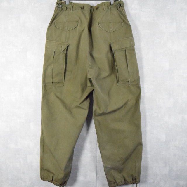 50年代 50s ミリタリー アメリカ軍 米軍 カーゴパンツ | ビンテージ古着屋Feeet 通販 名古屋 大須 メンズ