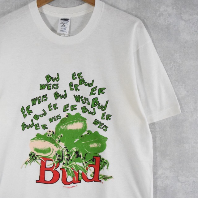 90s Budweiser flog バドワイザー カエルTシャツ