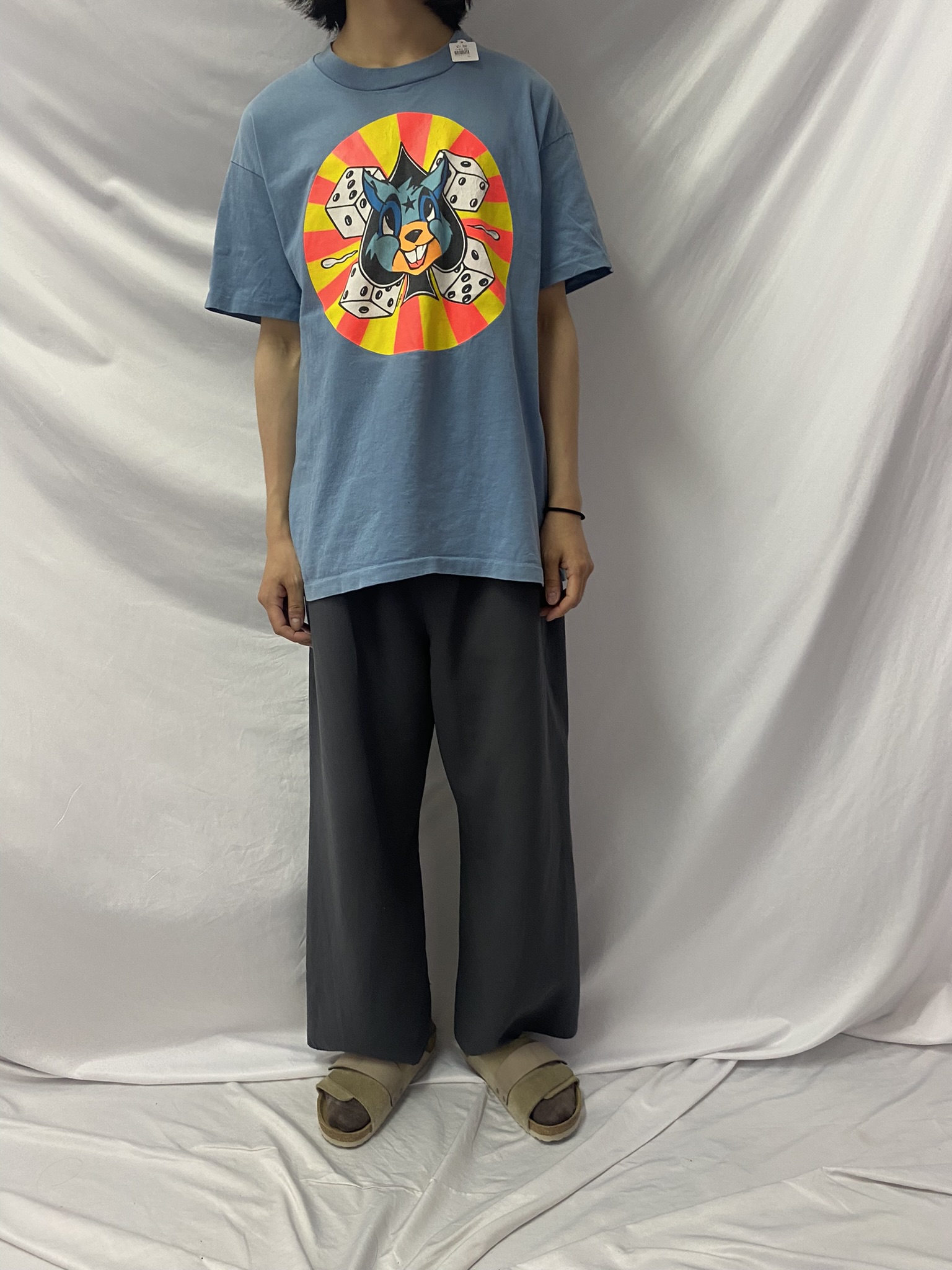 90's Frank Kozik USA製 アートプリントTシャツ XL [108651]