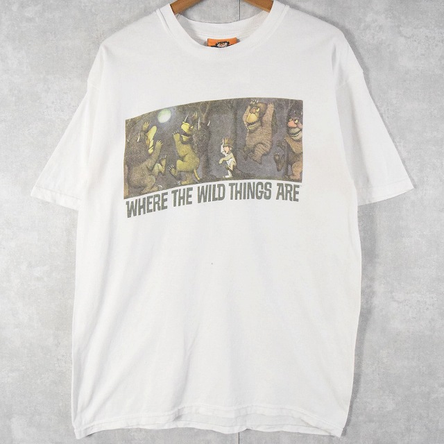 00s かいじゅうたちのいるところTシャツL VINTAGE MOVIE - Tシャツ