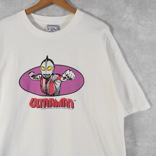 90's ULTRAMAN USA製 アニメキャラクタープリントTシャツ XL