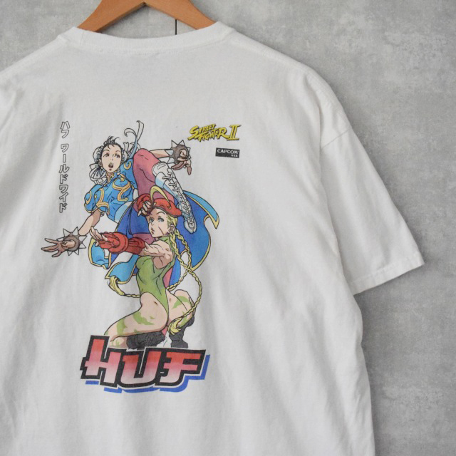 CAPCOM STREET FIGHTER II ゲームプリントTシャツ XL