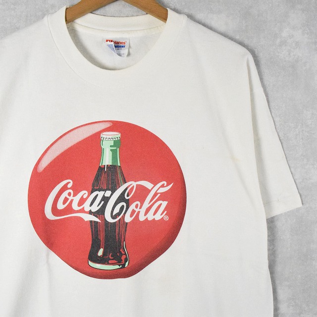 90's Coca-Cola 飲料メーカー プリントTシャツ L