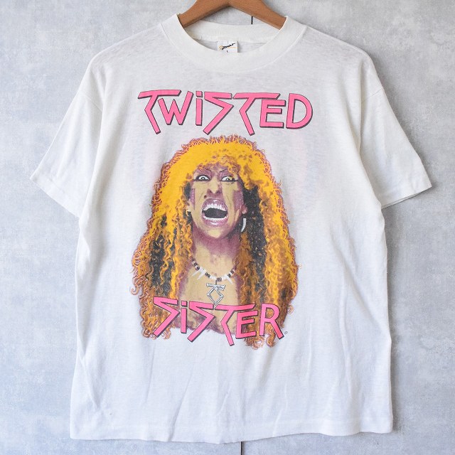 80's Twisted Sister USA製 ヘヴィメタルバンドプリントTシャツ L