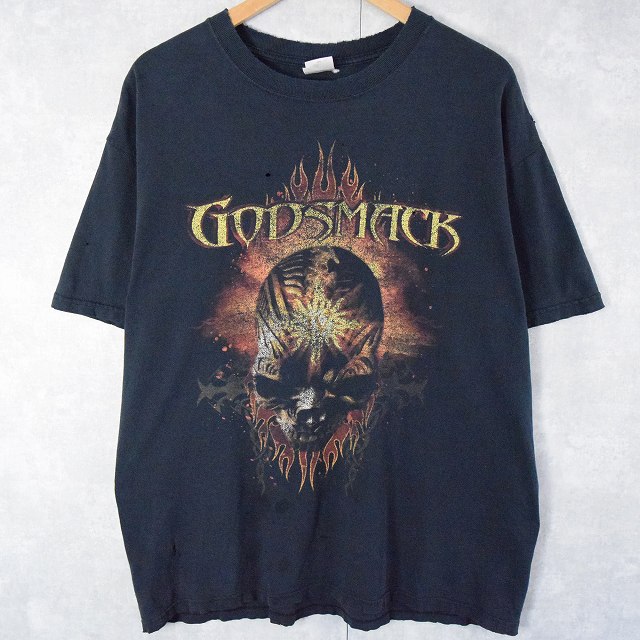 GODSMACK ヘヴィメタルバンドプリントTシャツ XL [109476]