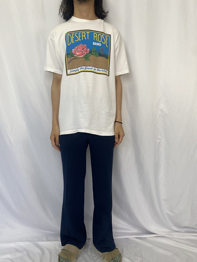 90's DESERT ROSE BAND USA製 カントリーロックバンドプリントTシャツ XL