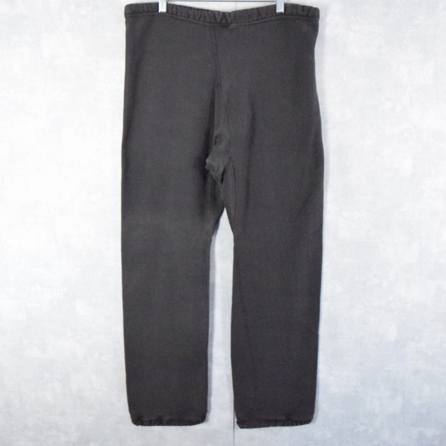 古着 ビンテージ 80s レイヨン 黒 単色 デッドストック ラフ