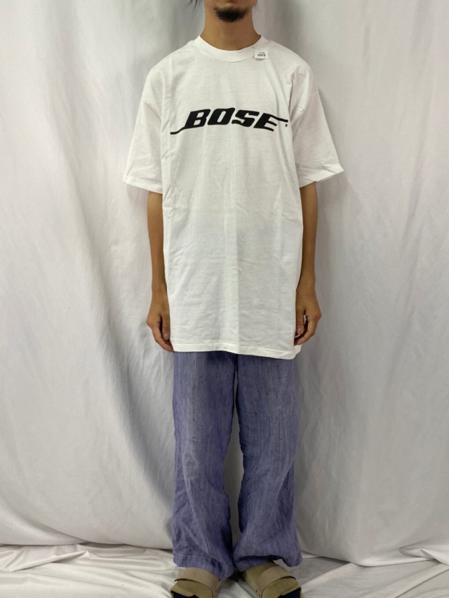 90's BOSE USA製 音響機器ロゴTシャツ XL DEADSTOCK