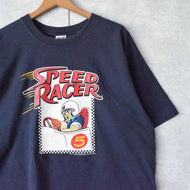 2002 SPEED RACER アニメプリントTシャツ XL