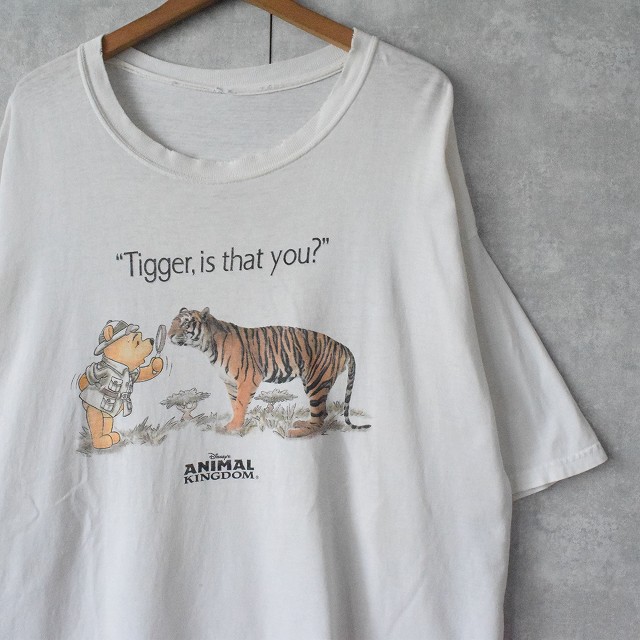 激レア大判プリント！ ティガー（Tigger）90年代ヴィンテージ Tシャツ+