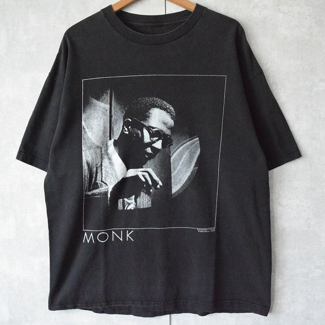 90's〜 THELONIOUS MONK ジャズミュージシャンTシャツ