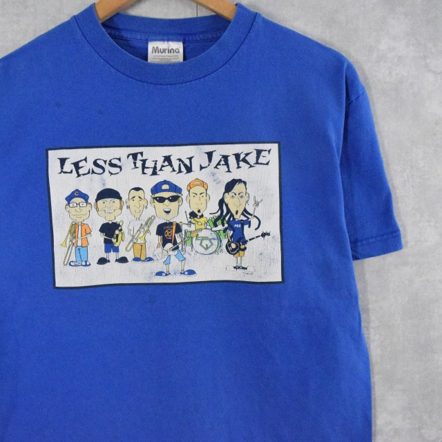 90's LESS THAN JAKE USA製 スカコアバンドTシャツ M