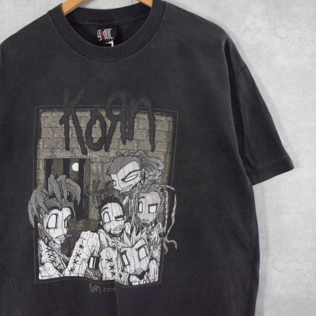 柄デザインプリントKoen バンドTシャツ　2000年