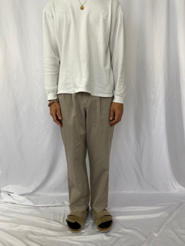 00s DOCKERS リーバイス Levi's ツータックチノパン ベージュ+select