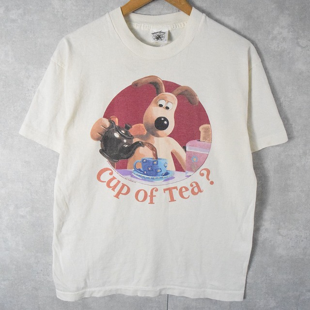 希少 90s Wallace and Gromit プロモ Tシャツ