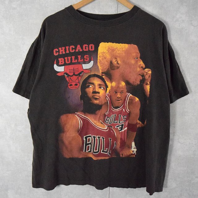 80〜90's CHICAGO BULLS NBAチーム プリントTシャツ