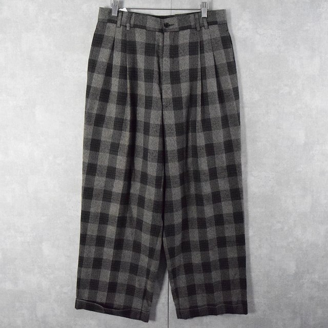 ツータック グレー パンツ | ビンテージ古着屋Feeet 通販 名古屋
