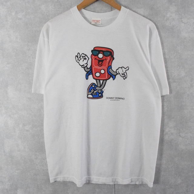 【​限​定​販​売​】 90年代 90s アメリカ製 キャラクター ドニードミノ ドミノピザ トップス