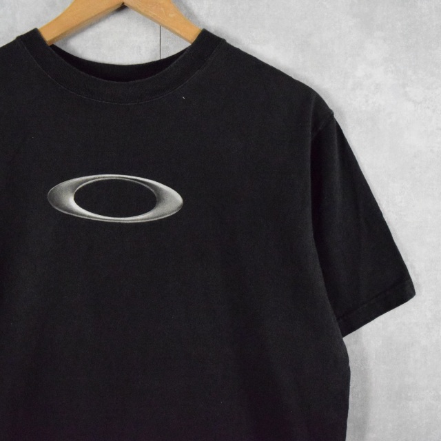 90's〜 OAKLEY USA製 ロゴプリントTシャツ M