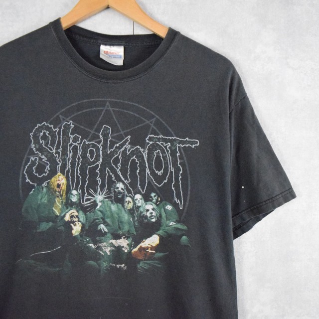 2000's Slipknot ヘヴィメタルバンドプリントTシャツ M