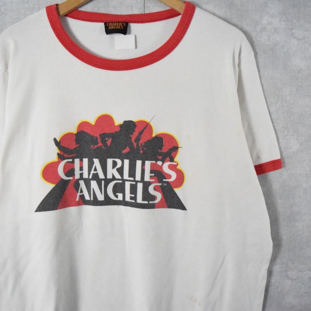 CHARLIE'S ANGELS USA製 TVドラマ リンガーTシャツ