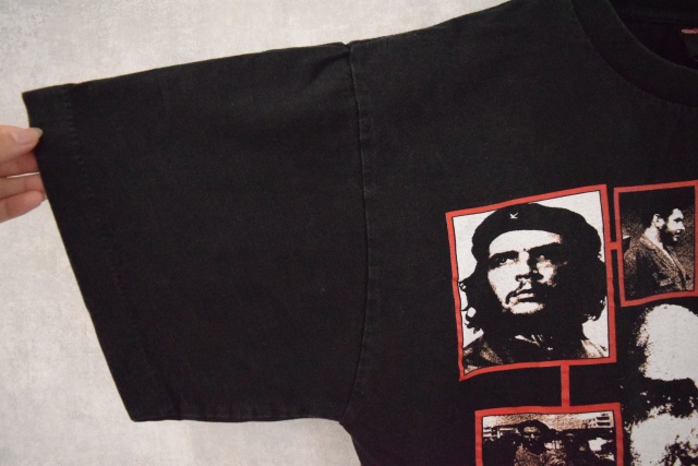 90年代 90s チェ・ゲバラ キューバ 革命 偉人 黒 ブラック 半袖 