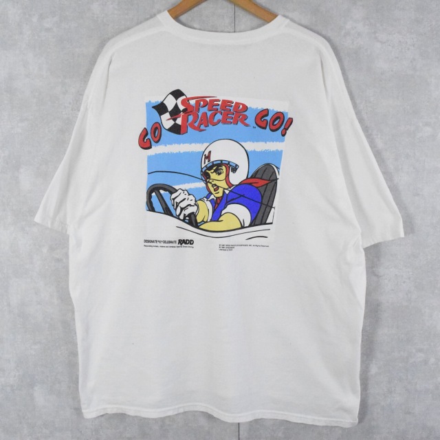 90's SPEED RACER アニメプリントTシャツ