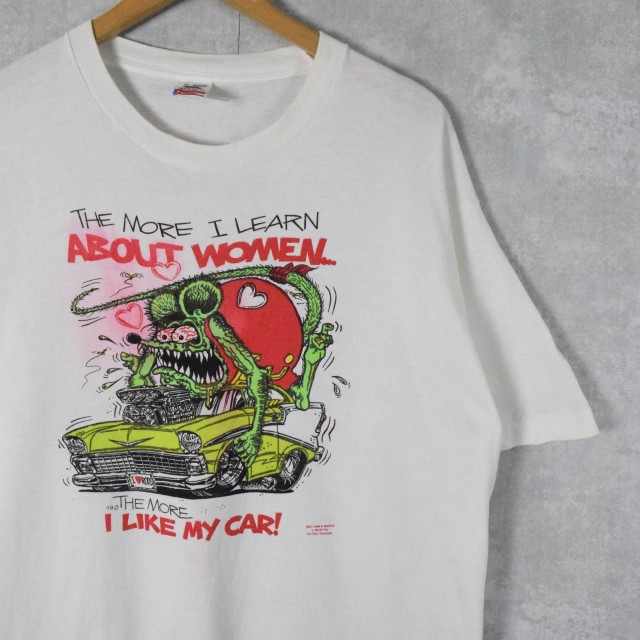 90's RATFINK USA製 キャラクタープリントTシャツ XL