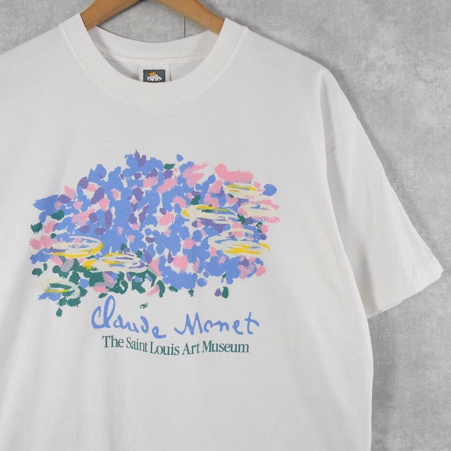 90s Monet モネ Baroque tシャツ art アート ヴィンテージ 超人気