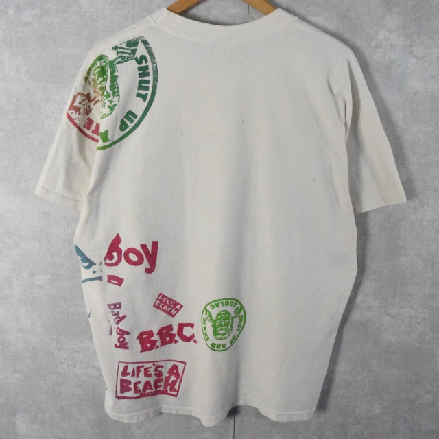 90s BADBOY 両面 プリント Tシャツ USA製 シングルステッチ