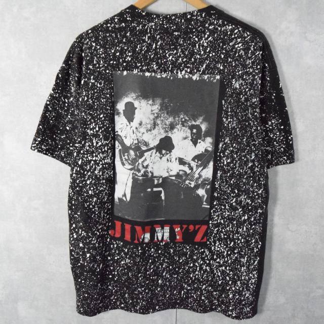 80's 〜90's JIMMY'Z USA製 総柄 シャツ 半袖 XL ジミーズ 日本特注