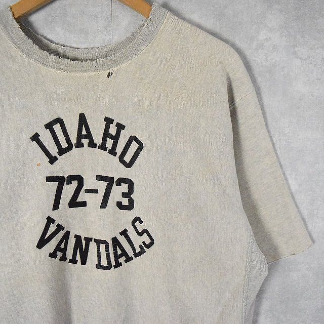70s champion vintage sweat shirt 単色タグ