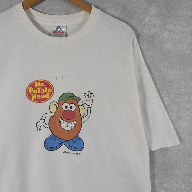 2000's Mr. Potato Head キャラクタープリントTシャツ XL