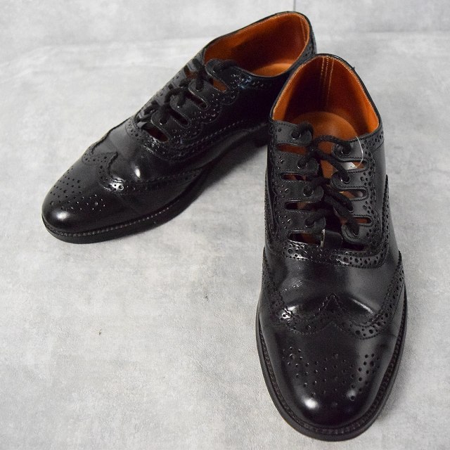 イギリス製 英国製 メダリオン ウイングチップ ウィングチップ 革靴 | ビンテージ古着屋Feeet 通販 名古屋 大須 メンズ