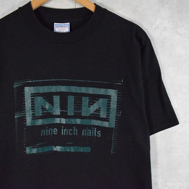 90's NINE INCH NAILS USA製 ロックバンドTシャツ L
