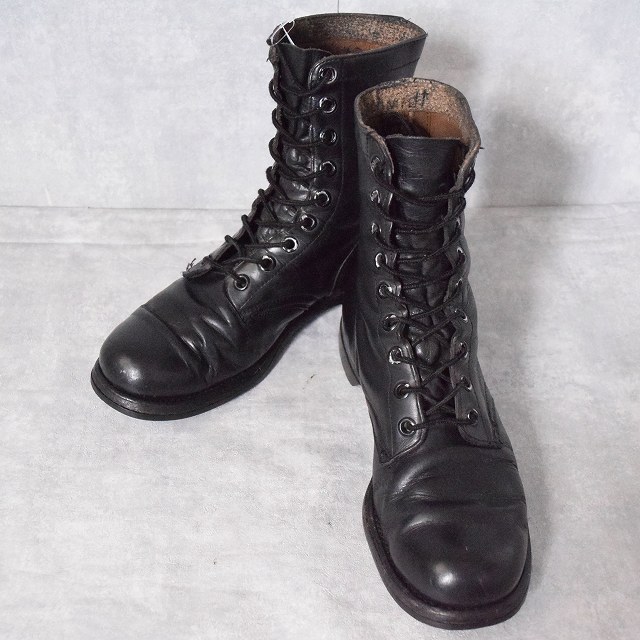60年代 60s アメリカ軍 米軍 ブラック 黒 革靴 | ビンテージ古着屋
