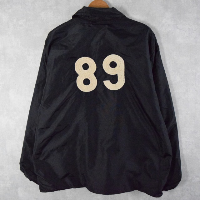 け1 ヴィンテージ 90s エイトボール レコード  コーチジャケット XL 黒