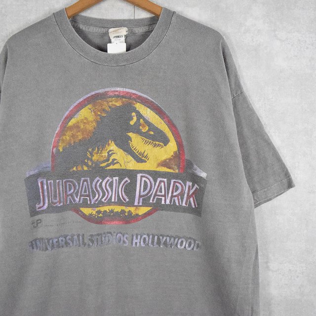 90's JURASSIC PARK 映画プリントTシャツ XL