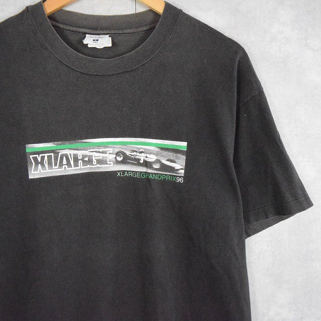 90年代 90s エクストララージ カーレース 黒 ブラック 半袖